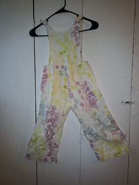 Zara Floral Pastel Multicolor Girls One-Piece Romper